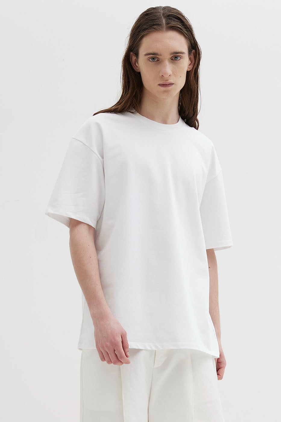 Theballon Solid T-Shirt - White